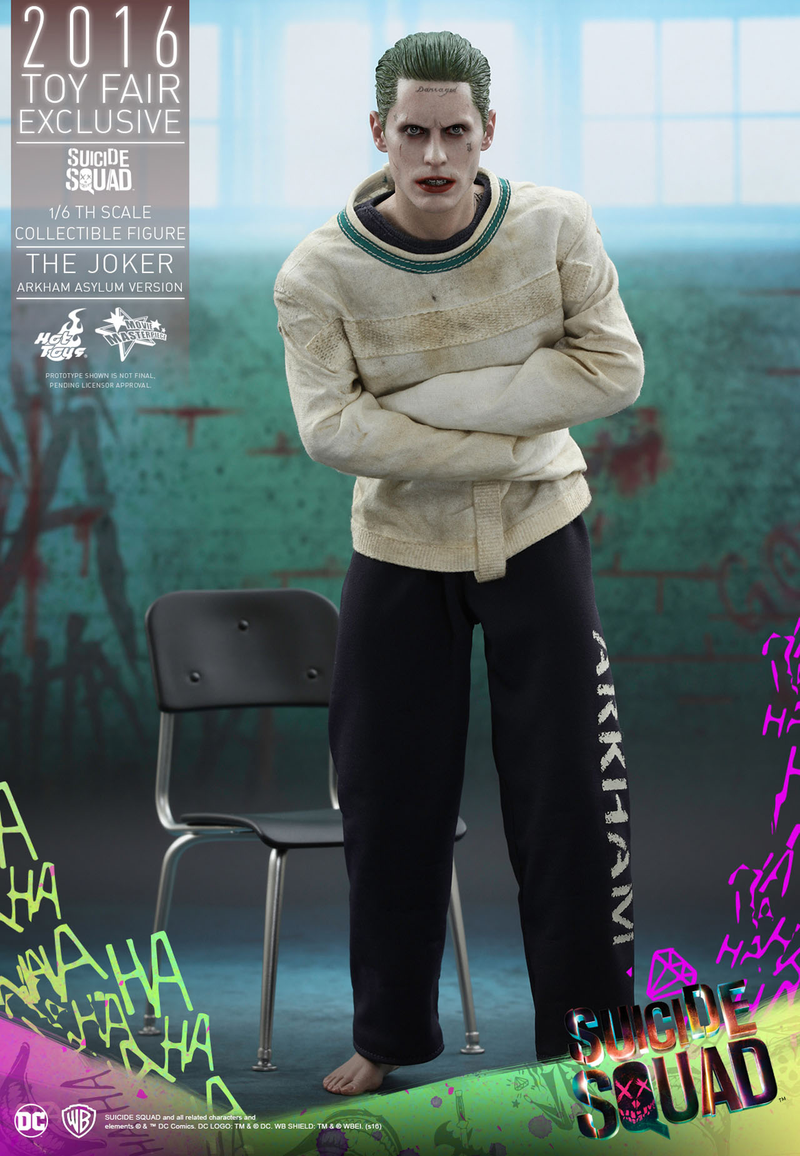 Illustration for article titled Hot Toys unveils its super angsty Suicide Squad Joker figure